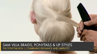 The Ponytail Roll with Drop Outs | Combining Elegance and Simplicity