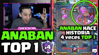 ANABAN HACE HISTORIA 4 VECES TOP #1 del MUNDO | DrekzeNN | Clash Royale