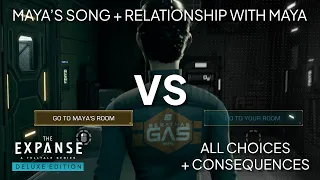 Is one night worth all the drama? (GO TO MAYA'S ROOM VS GO TO YOUR ROOM) Telltale The Expanse