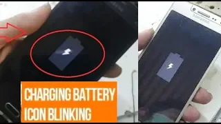 Any Android mobiles :  Fix Charging Problems, charging battery icon blinking