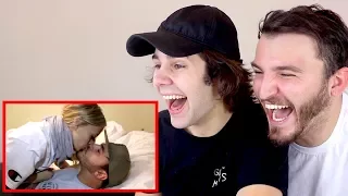 REACTING TO ZANE FROM DAVIDS VLOG!!