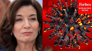 JUST IN: New York Gov. Kathy Hochul Holds Christmas Eve COVID-19 Press Briefing As Omicron Rages