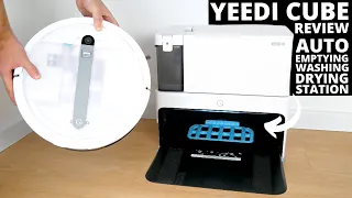 yeedi cube REVIEW: An ADULT Robot Vacuum/Mop That Cleans Itself!