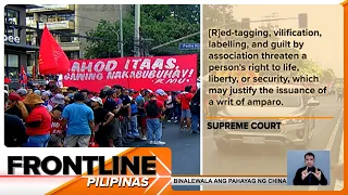 Red-tagging, idineklara ng SC na banta sa buhay, kalayaan, at seguridad ng isang tao