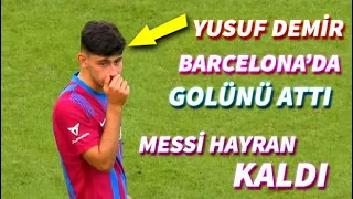 Yusuf Demir Barcelona'da İlk Golünü Attı | Yeni Türk Messi? | Yusuf Demir vs Stuttgart