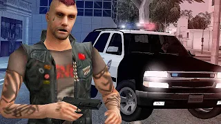 РАЗБОРКИ С БАЙКЕРАМИ в РОЛЕПЛЕЙ ПАТРУЛЕ на TRINITY RP в GTA SAMP