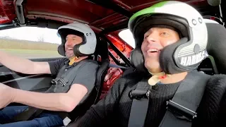 Chris Harris and Lee Mack Lap | Top Gear: Series 25
