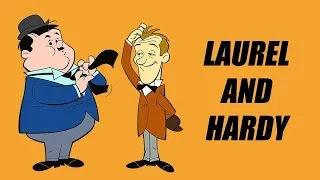 Stanlio e Ollio( Laurel e Hardy) -Sigla cartone 1966 HQ