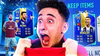 THE WORLDS LUCKIEST TOTS PACK OPENING!!! FIFA 19