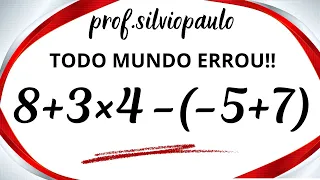 8+3×4 -(-5+7) = ❓