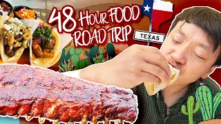 Phoenix BBQ & BEST MEXICAN FOOD | 48 Hour FOOD ROAD TRIP To Texas!
