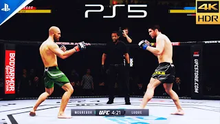 EA Sports UFC 4 (PS5) Gameplay - Conor McGregor vs Vicente Luque | 4K 60FPS HDR