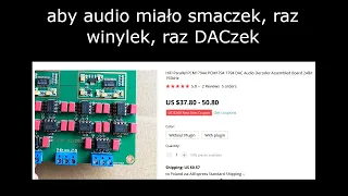 zbalansowany DAC na PCM1794A od majfrendów - na I2S, gra spoko