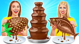 Chocolate Fountain Fondue Challenge by TeenDO Challenge