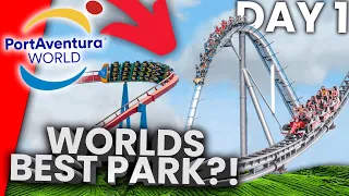 The world's BEST THEME PARK...? (PortAventura World Day 1 May 2023)