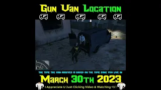 * March 30th 2023 * The Gun Van Location GTA 5 Online #shorts #tips #tipsandtricks