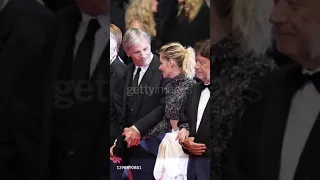 #ViggoMortensen and #KristenStewart attends the screening of Crimes Of The Future ️  #Cannes2022 C