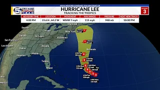 Tracking Hurricanes Lee & Margot in the Atlantic