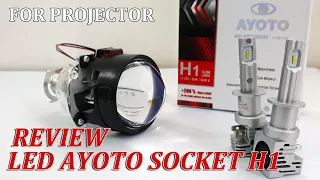 Review Lampu LED Ayoto H1 Untuk Projektor Mobil