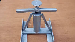 HOW TO MAKE A MINI 5 TON CAR JACK!! WONDERFULL HOMEMADE MINI JACK!!