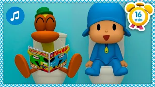 🚽 Aprendendo a Ir Ao Banheiro [16 min] + MÚSICA INFANTIL | Desenhos animados para Crianças - POCOYO