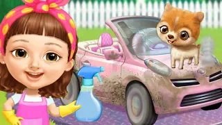 Sweet Baby Girl Cleanup 5 - Let's Play Messy House Makeover Fun Pet Care - Cleaning Games For Kids