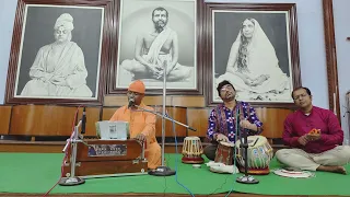 Horinaam Sankirtan by Swami Shivadhishananda at Belur Math 23th March 2023