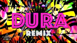 Daddy Yankee - Dura (REMIX) ft. Bad Bunny, Natti Natasha & Becky G (Lyric Video)