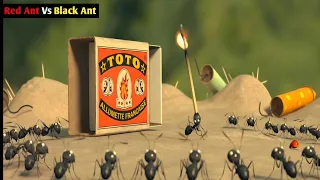 Minuscule Movie Explained in Hindi. Red ants vs black ants full movie Explained in Hindi