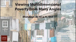 Changes over time in the Global Multidimensional Poverty Index feat. Sabina Alkire