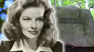 The grave of Hollywood legend Katharine Hepburn