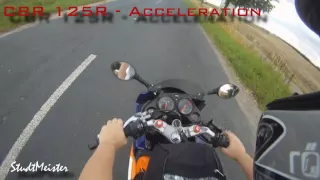 Honda CBR-125 R Acceleration 0-100 km/h