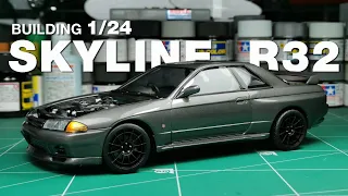 Build 1/24 Tamiya Nissan Skyline R32 GT-R