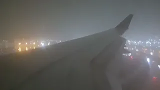 Air Canada Airbus A220-300 Stormy and Turbulent Landing at Toronto Pearson (YYZ)