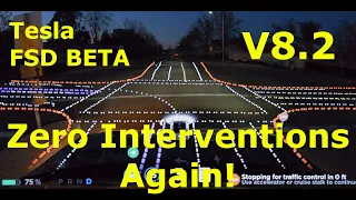 Tesla Full Self Driving - Zero Intervention Mountain Drive - Test Route 3