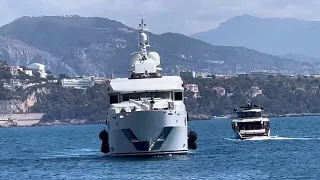 Monaco Harbour very busy day!   @Emman’s Vlog FR