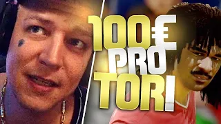 100€ für JEDES TOR in Fifa 21 gegen @unsympathischTV | SpontanaBlack