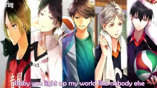 「Nightcore」→ What Makes You Beautiful (Switching Vocals) || Lyrics