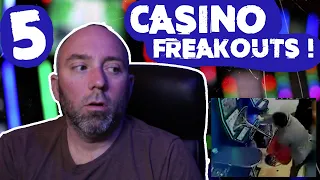 Losing Lots Of Money Gambling ( Top 5 Gamblers Freaking Out )