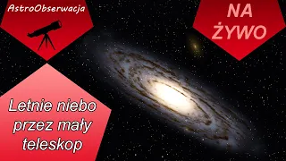 🔭🔭 Mały teleskop SW 80/400 + kamera planetarna ASI 462 MC - co zobaczymy? LIVE 67