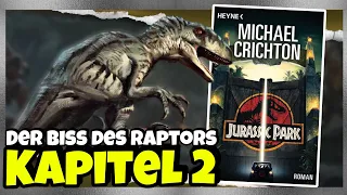 Der erste Todesfall. #jurassicpark Roman Lore Kapitel 2 - Der Biss des Raptors