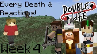 Double Life SMP: Every Deaths and Reactions - Week 1-4 | Double Life SMP Vol. 1 (Updated)