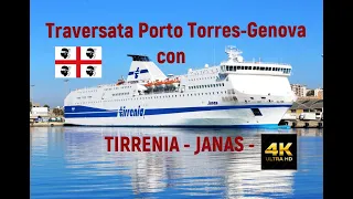 Porto Torres - Genova con TIRRENIA JANAS