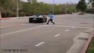 Дед разбил Lamborghini