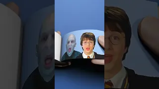 Harry Potter & Voldemort Singing "Witch Doctor" FlipBook #harrypotter #voldemort #flipbook #shorts