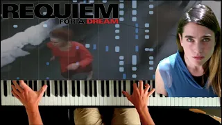 Requiem for a Dream - Piano - Medium tutorial + MIDI