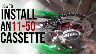 Sunrace 11-50 Cassette  how to replace + Shimano XT M8000