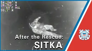 Coast Guard conducts dangerous midnight rescue in Sitka, Alaska