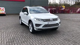 Used Volkswagen Touareg 3.0 TDI V6 BlueMotion Tech R-Line at Motor Match Stafford