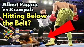 Albert Pagara vs George Krampah | Fighting Highlights  | Hitting below the Belt? | You Decide